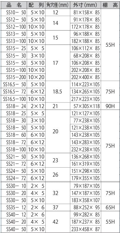 試験管立て SS型 DJ-0087